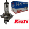 Галогенная лампа KOITO H4 12V 60/55W 1шт, 0456E