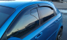 Дефлекторы боковых окон ANV Air Opel Astra H седан 2007-2012 комплект 4шт (Опель Астра Аш ветровики анв эйр ДК1140Т)