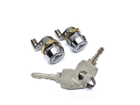 Замок с ключами автобокса Euro-Lock YUAGO 1 комплект (2 личинки + 2 ключа, ЯГО евролок, новый образец)