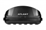 Автобокс багажный Atlant Diamond 430 Black Matt 430 литров 1840 х 800 х 440 мм (даймонд черный матовый, атлант 24510)
