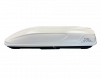 Автобокс LEVEL MAX 600L белый матовый 2200х800х450 (бокс автомобильный левел)