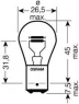 Лампа OSRAM Original Line P21/5W 12V 21/5W 1шт, 7528 (2-х контактная прямой цоколь)