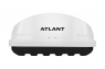 Автобокс багажный Atlant Diamond 500 White 500 литров 2200 х 800 х 440 мм (даймонд белый, атлант 8599)