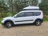 Автобокс LEVEL 450L белый матовый 1950х850х450 (бокс автомобильный левел)
