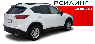 Рейлинги на крышу APS Mazda CX-5 анод серый с вкладкой (Мазда СХ-5, АПС)
