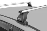 Багажник на крышу LUX Volkswagen Transporter T5 аэродинамические поперечины аэро-классик (53мм) 1.4м на С-рельс, T-профиль  841986+698898 (Фольцваген Транспортер Т5)