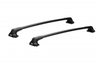Багажник на крышу LUX CITY Mitsubishi Outlander III 2012- черный 793136+601706 ШМ941n (Митсубиши Аутлендер, люкс сити)