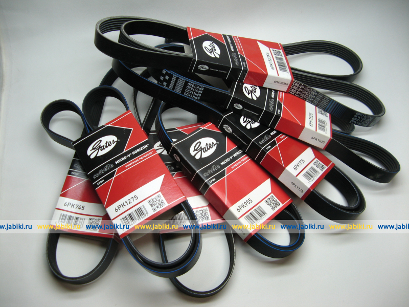 V-riem GATES 7PK1140 voor Nissan
