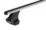 Багажник на крышу Атлант KIA Ceed Хэтчбек 2012-2017 аэродинамические поперечины (1.1м) 7015+8827+7001 (КИА Сид, опора тип E atlant)