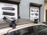 Багажник на крышу Атлант Nissan Navara (D40) 2004-2015 крыловидные поперечины (1.26) 9101+8824+8809 (Ниссан Навара, опора тип B atlant)