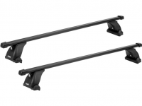 Багажник на крышу LUX Citroen Berlingo II 2008-2022 прямоугольные поперечины 1.3м 793297+846103+790289 ШМ999-Rn (Митсубиши Л200, люкс)